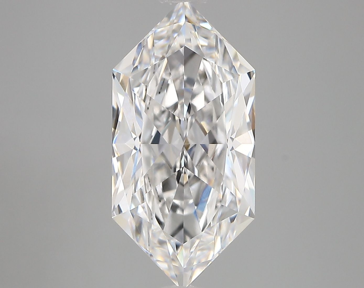 3.96 ct lab-grown Hexagonal Diamond