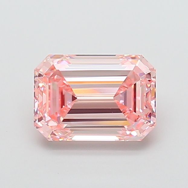 2.55 ct. emerald Lab Grown Diamond front image