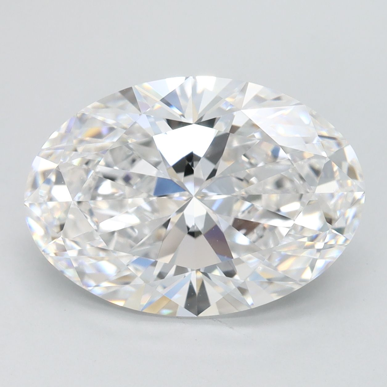 4.14 ct. oval Lab Grown Diamond front image