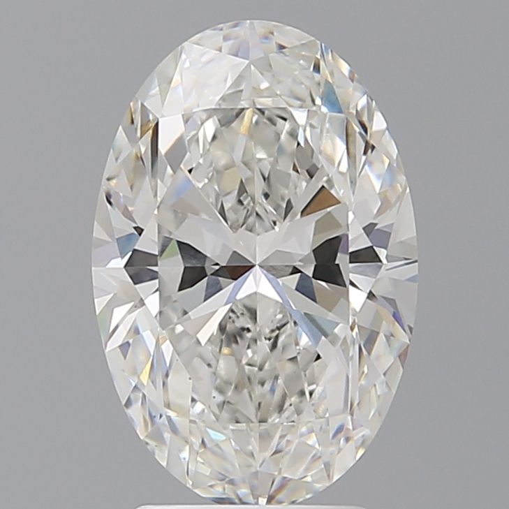 3.50 ct. oval Lab Grown Diamond front image