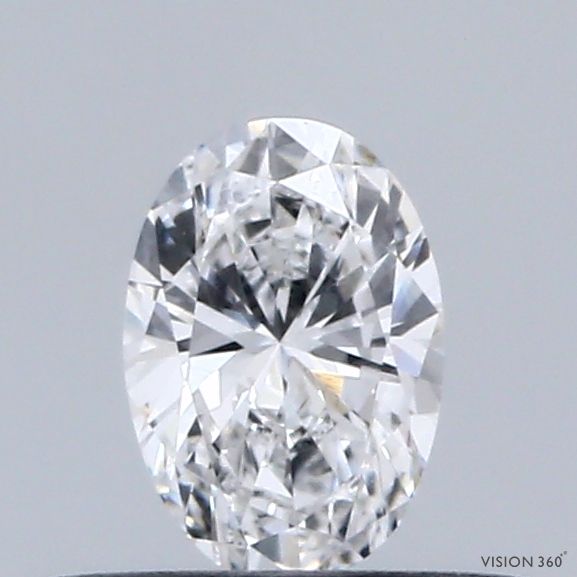 0.33 ct lab-grown Oval Diamond