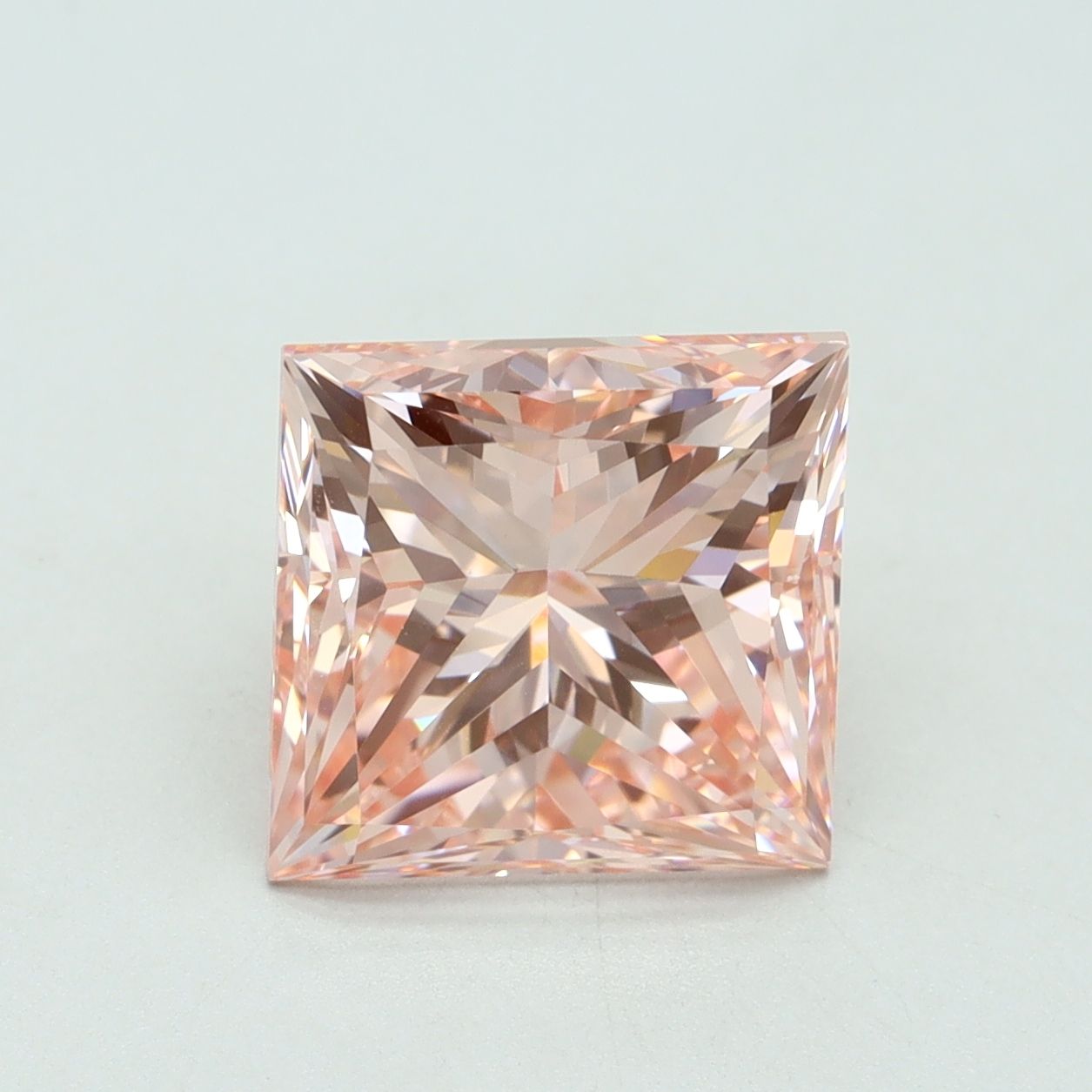 4.35 ct. princess Lab Grown Diamond front image