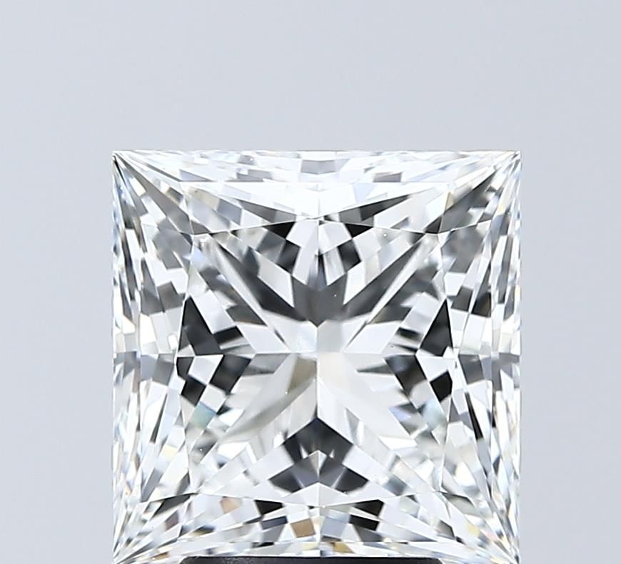 4.02 ct. princess Lab Grown Diamond front image