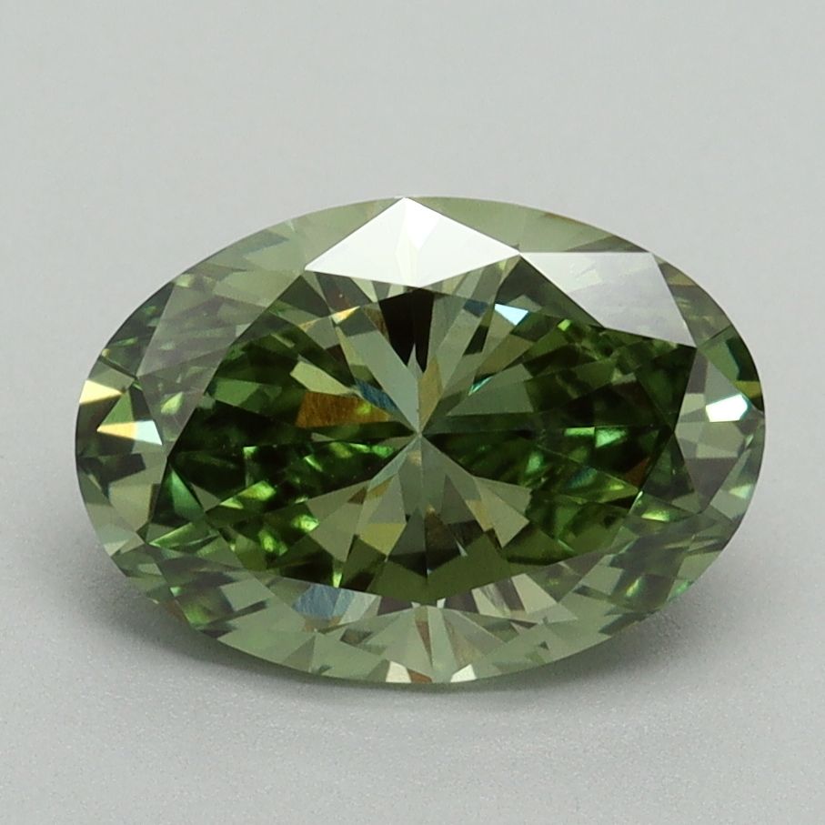 2.07 ct. oval Lab Grown Diamond front image