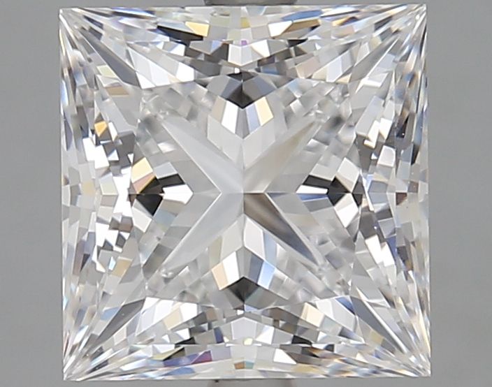4.01 ct. princess Lab Grown Diamond front image