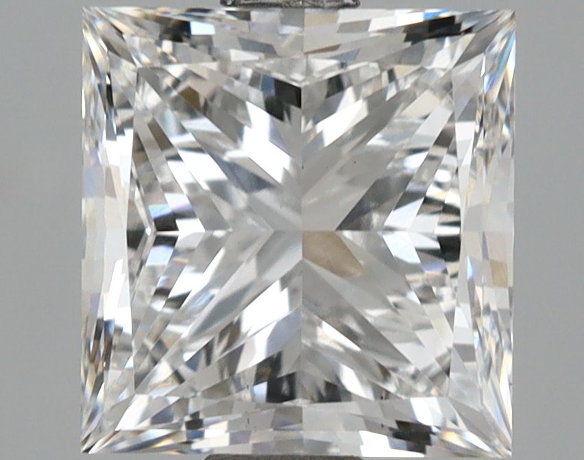 2.70 ct. princess Lab Grown Diamond front image
