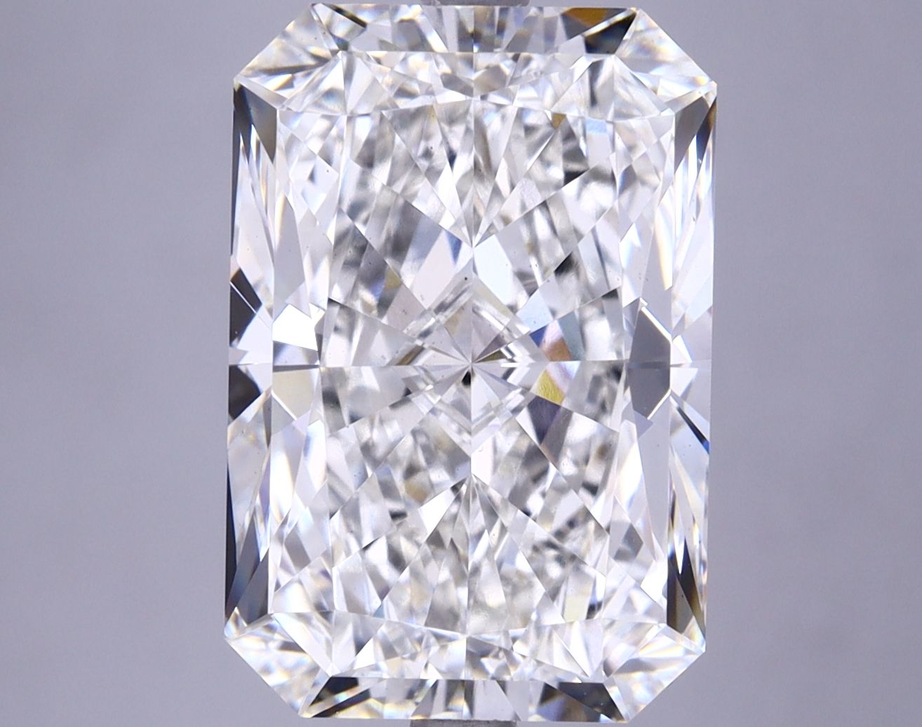 7.42 ct. radiant Lab Grown Diamond front image