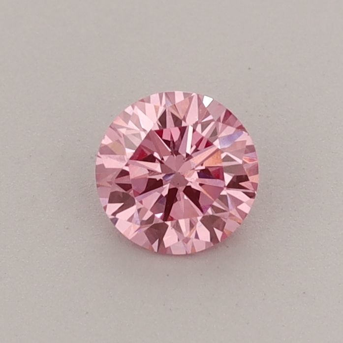 0.38 CT Fancy Vivid Pink ROUND