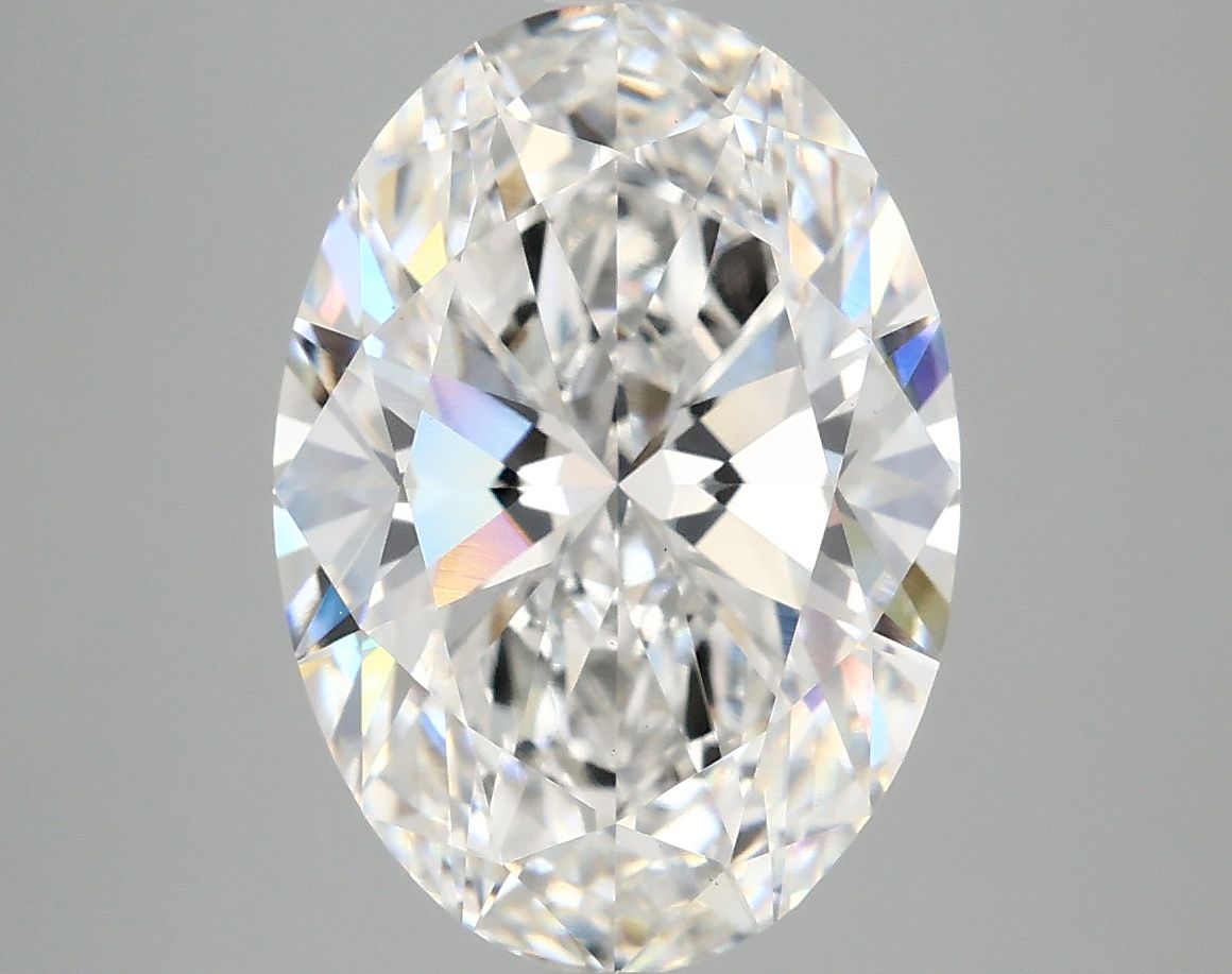 4.90 ct. oval Lab Grown Diamond front image