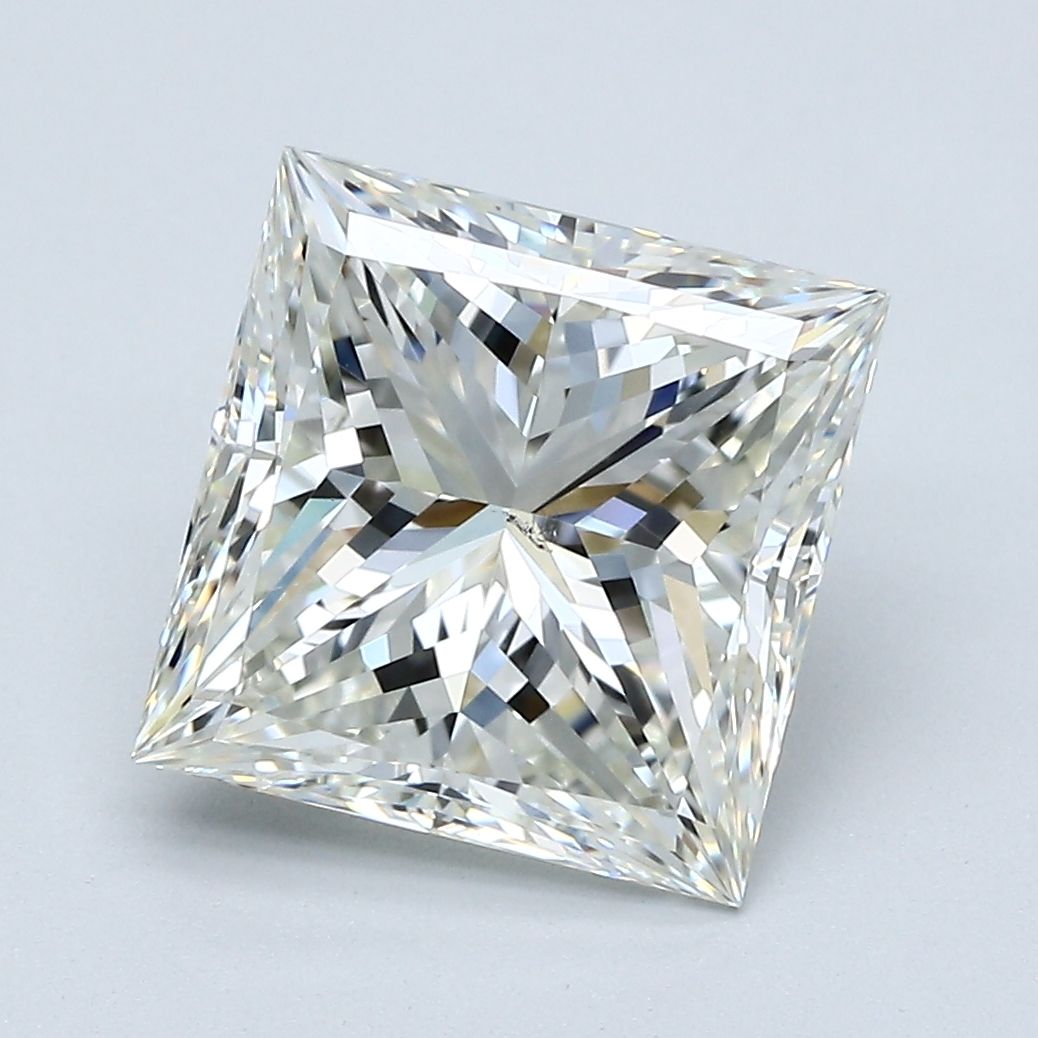 4.02ct Princess diamond