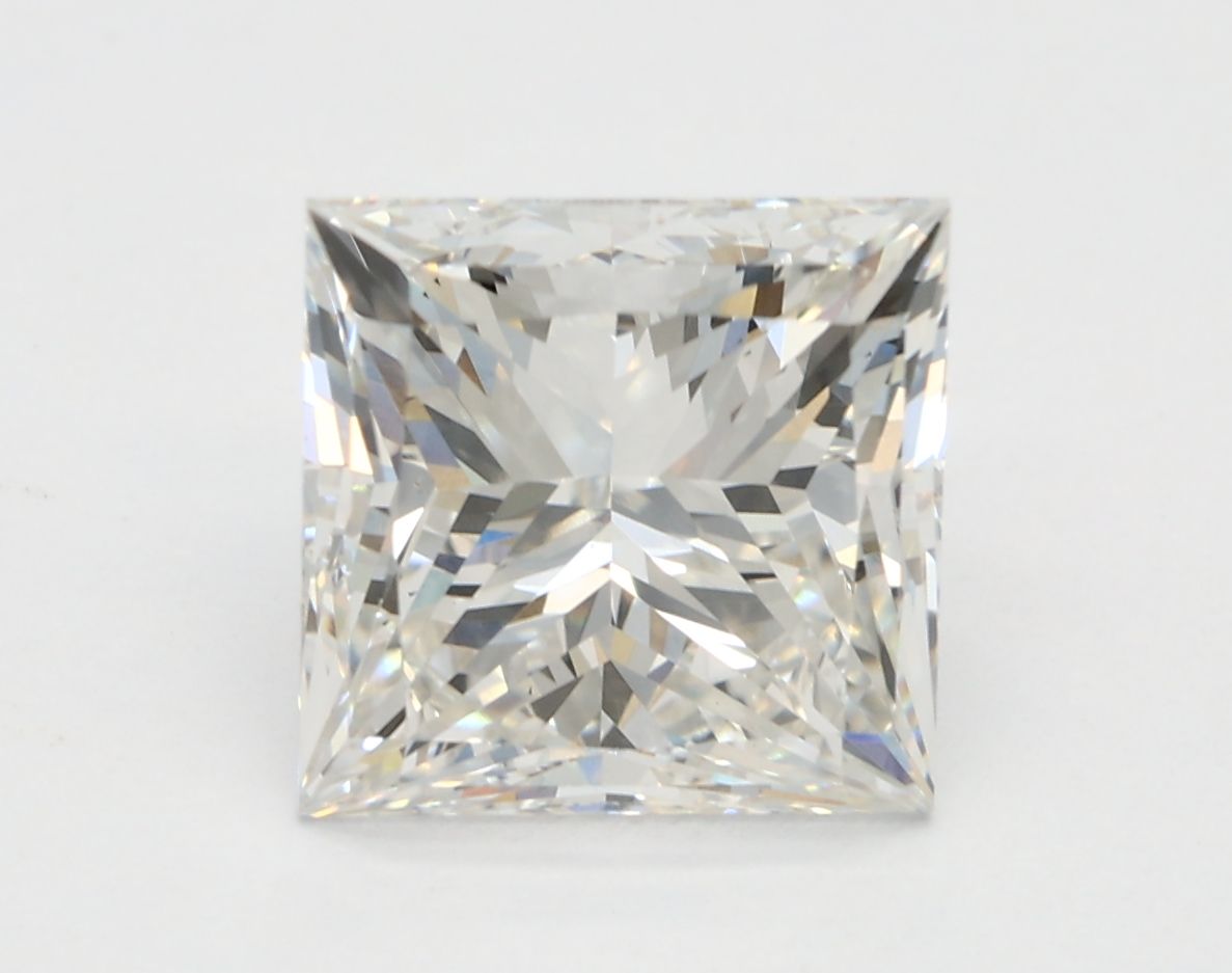 3.20 ct. princess Lab Grown Diamond front image