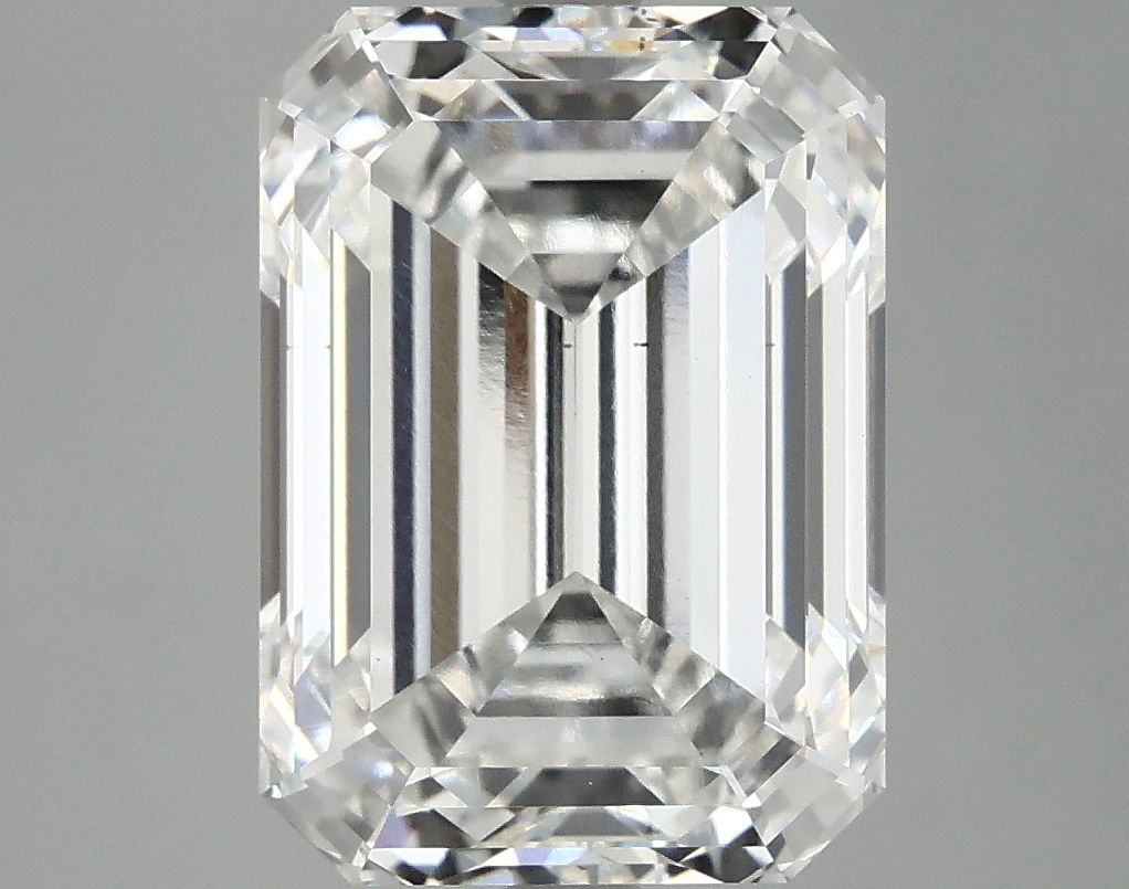 5.77 ct. emerald Lab Grown Diamond front image