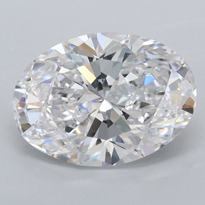 1.37 ct. oval Lab Grown Diamond front image
