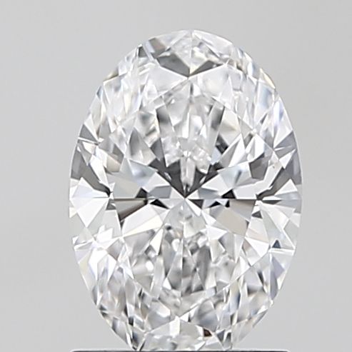 1.10 ct. oval Lab Grown Diamond front image