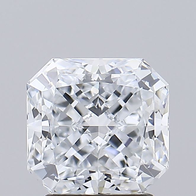 2.2 ct lab-grown Square radiant Diamond