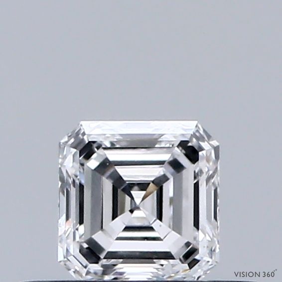 0.32 ct lab-grown Asscher Diamond