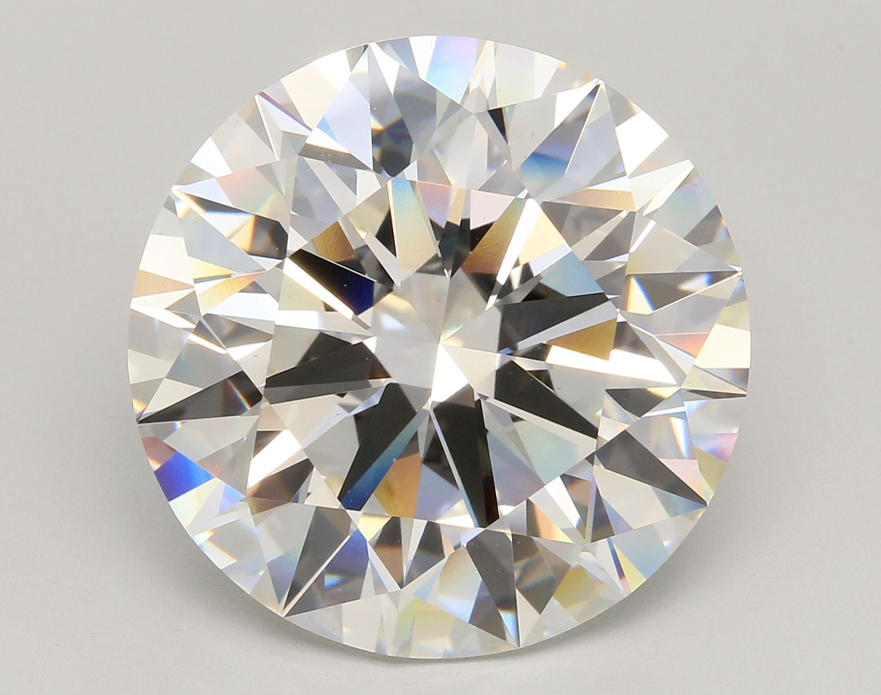 27.02 ct. round Lab Grown Diamond front image