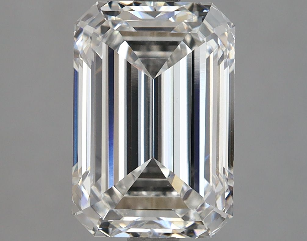 3.71 ct. emerald Lab Grown Diamond front image