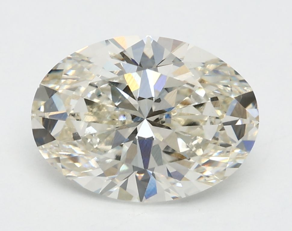 2.01 ct. oval Lab Grown Diamond front image