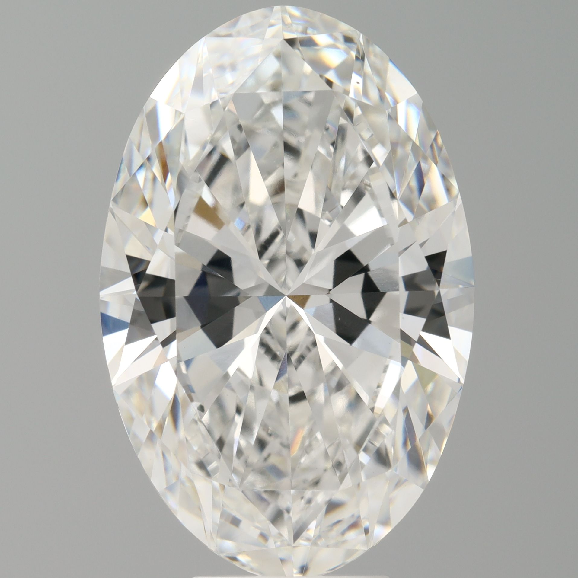 8.04 ct. oval Lab Grown Diamond front image