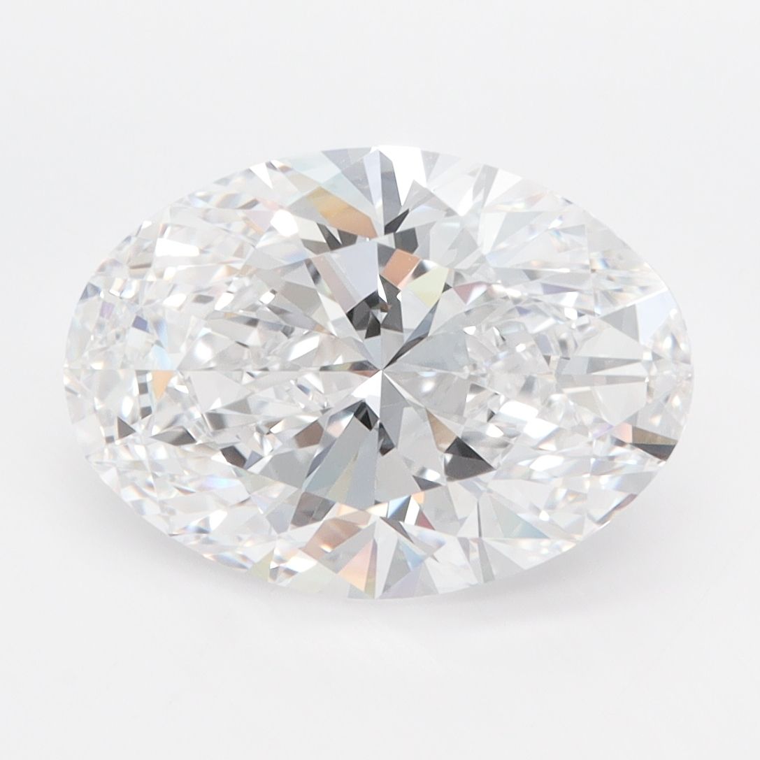 3.88 ct. oval Lab Grown Diamond front image