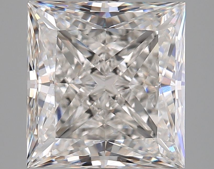 5.14 ct. princess Lab Grown Diamond front image