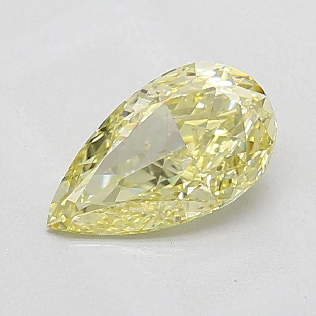 1.06 CT Fancy Yellow PEAR