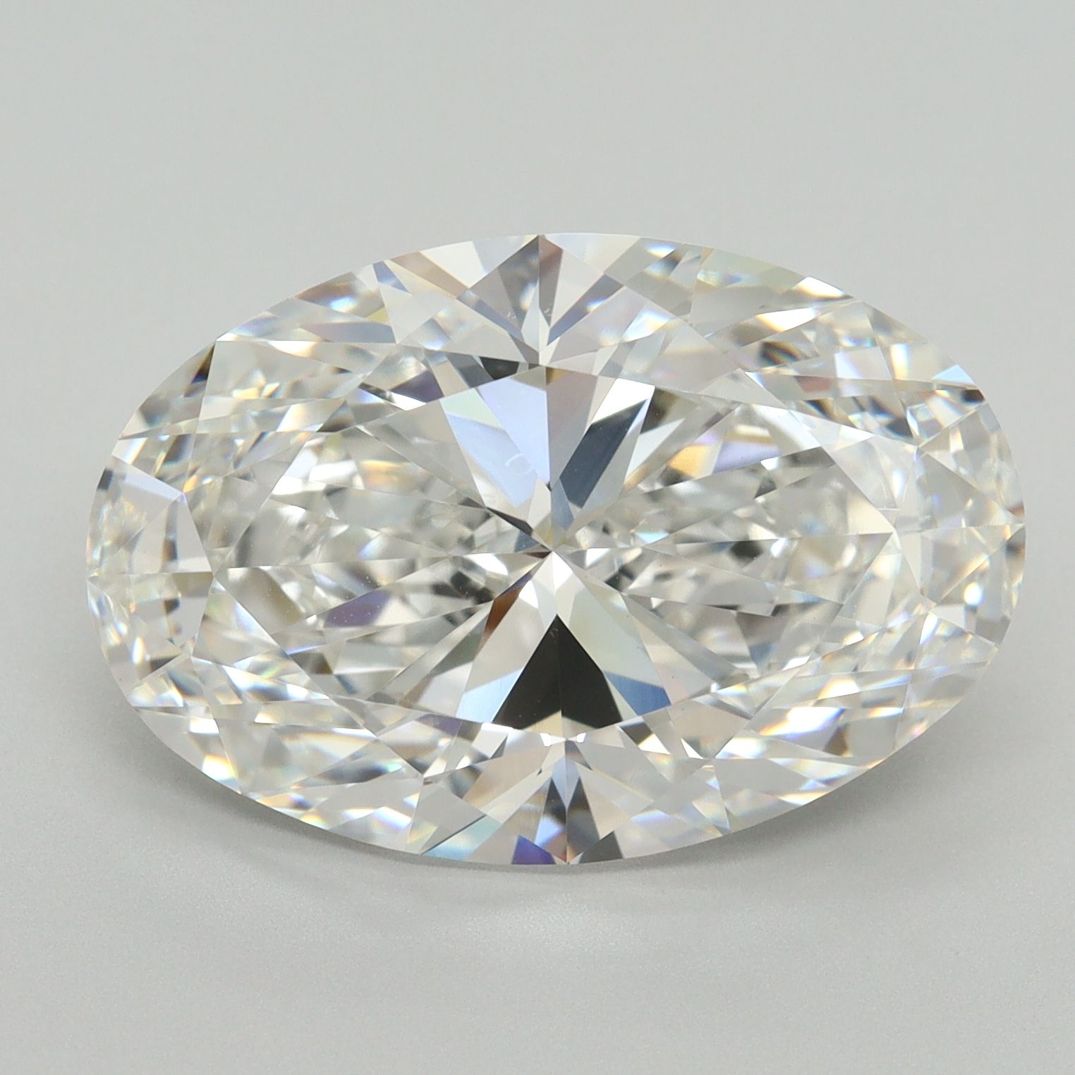 10.15 ct. oval Lab Grown Diamond front image