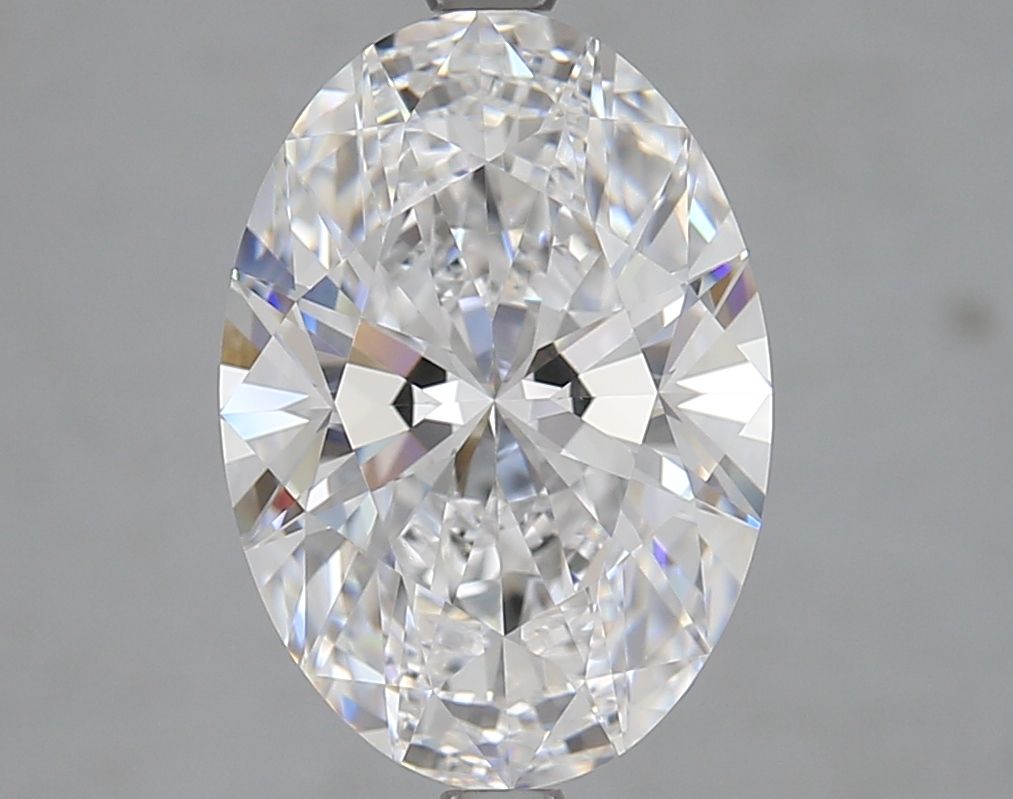 4.02 ct. oval Lab Grown Diamond front image