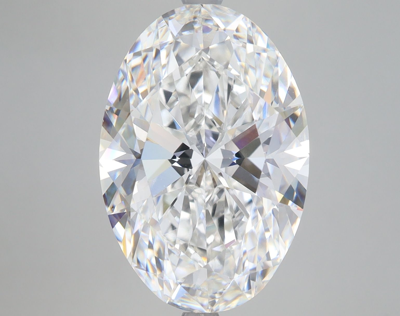 8.10 ct. oval Lab Grown Diamond front image
