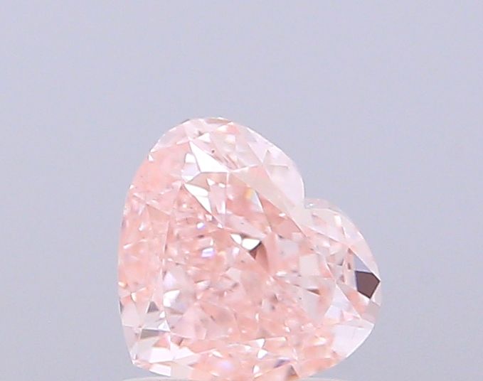 1.0 CT Fancy Intense Pink HEART
