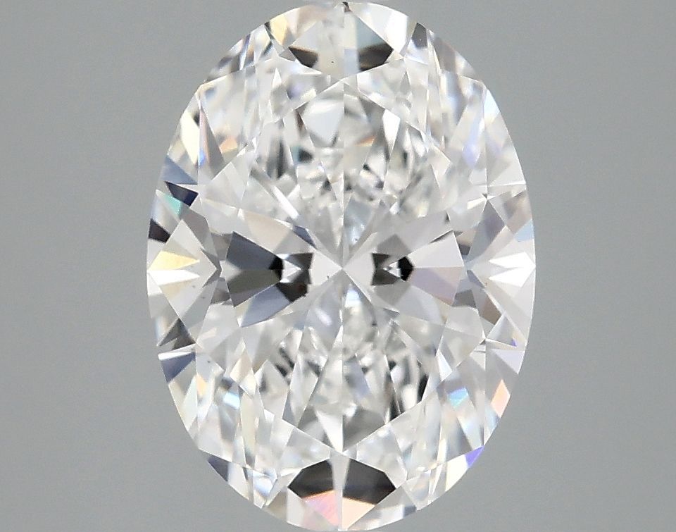 3.07 ct. oval Lab Grown Diamond front image