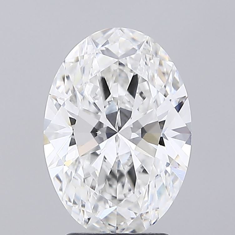 3.09 ct. oval Lab Grown Diamond front image