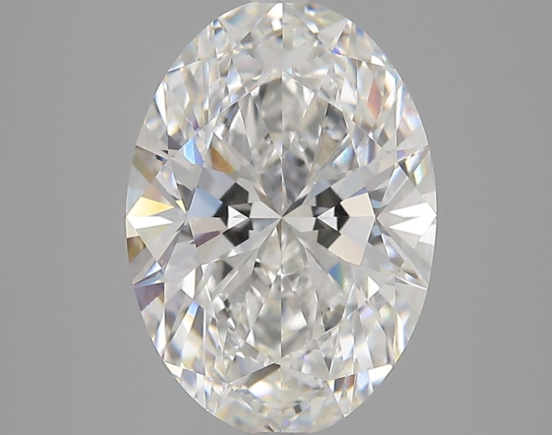 4.07 ct. oval Lab Grown Diamond front image