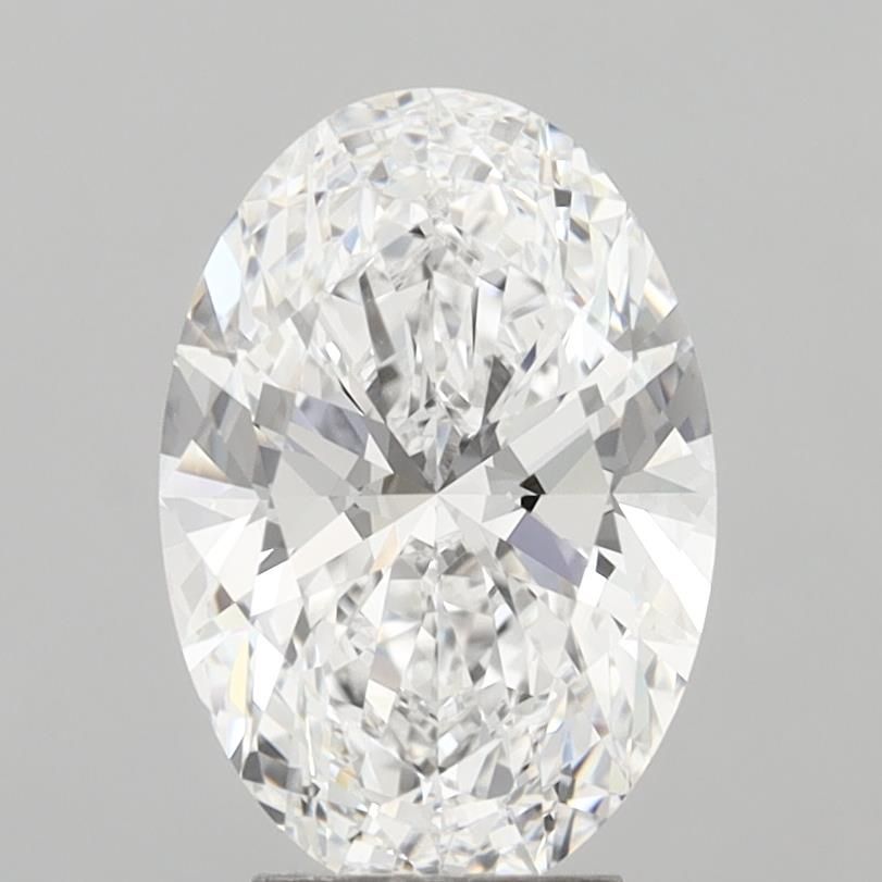4.05 ct. oval Lab Grown Diamond front image