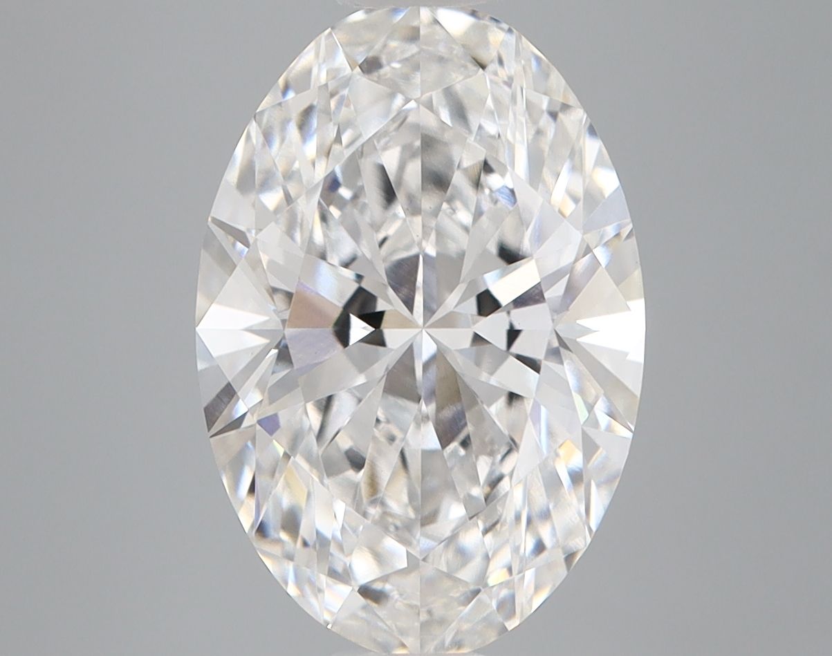 4.05 ct. oval Lab Grown Diamond front image