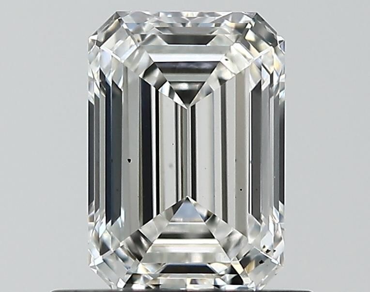 0.79 ct. emerald Lab Grown Diamond front image