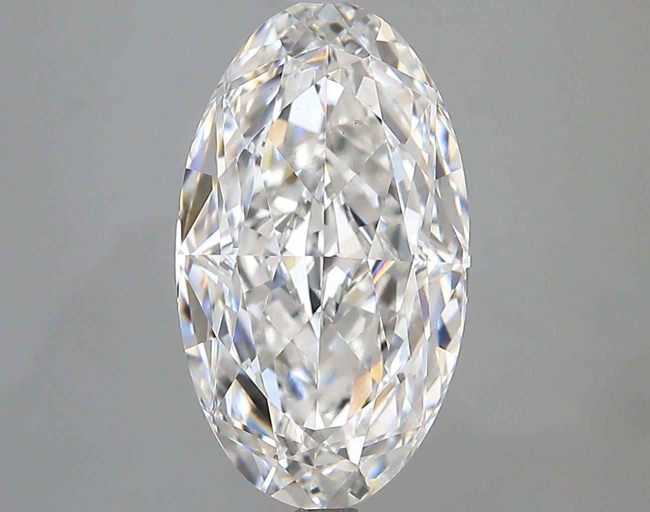 5.10 ct. oval Lab Grown Diamond front image