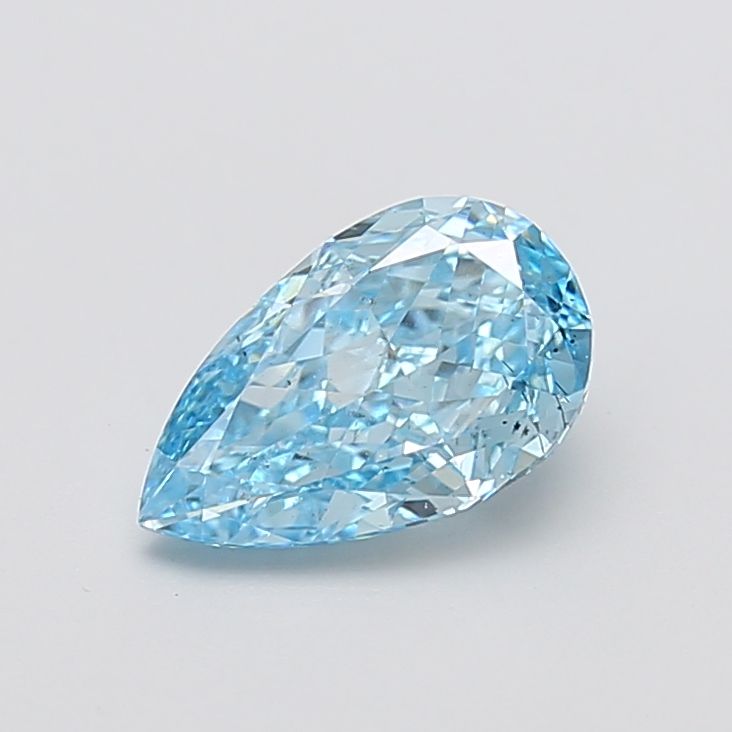 2.02 CT Fancy Vivid Blue PEAR