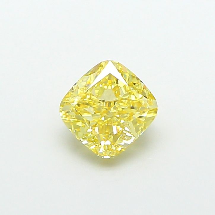 1.57 CT Fancy Intense Yellow CUSHION MODIFIED