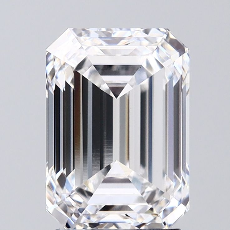 3.03 ct. emerald Lab Grown Diamond front image