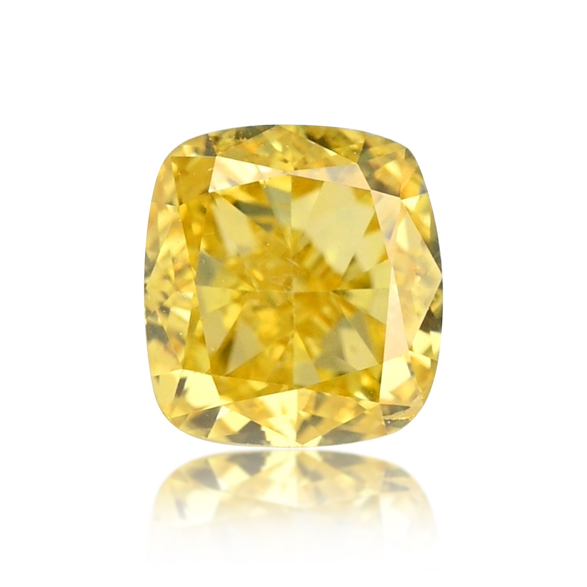 Diament 0.37 ct Fancy Vivid Yellow/SI2