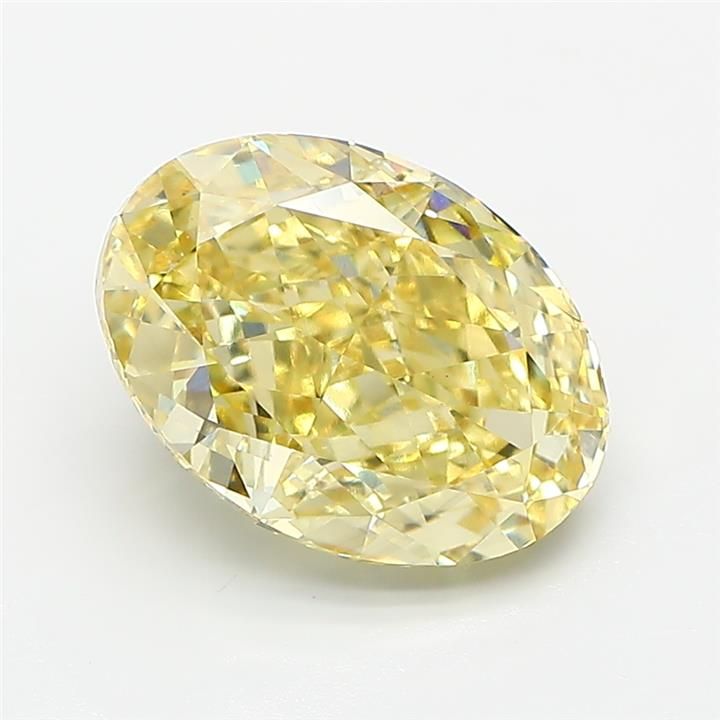 4.09 ct. oval Lab Grown Diamond front image