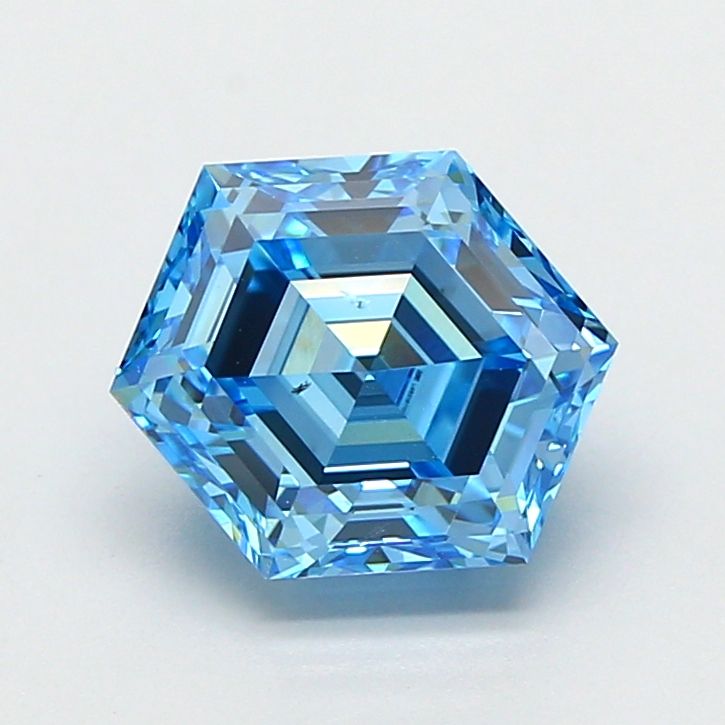 2 ct lab-grown Hexagonal Diamond