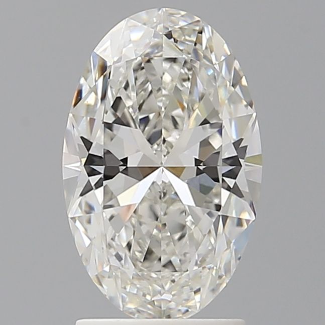 2.10 ct. oval Lab Grown Diamond front image