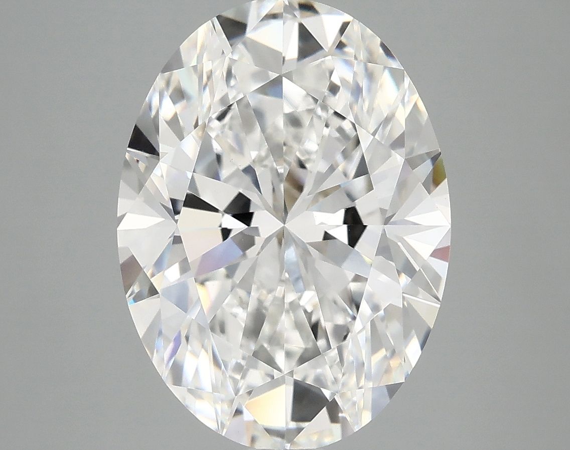 5.06 ct. oval Lab Grown Diamond front image