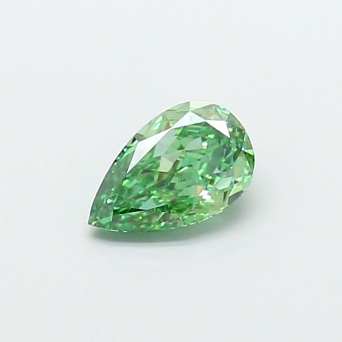 1.03 CT Fancy Vivid Green PEAR