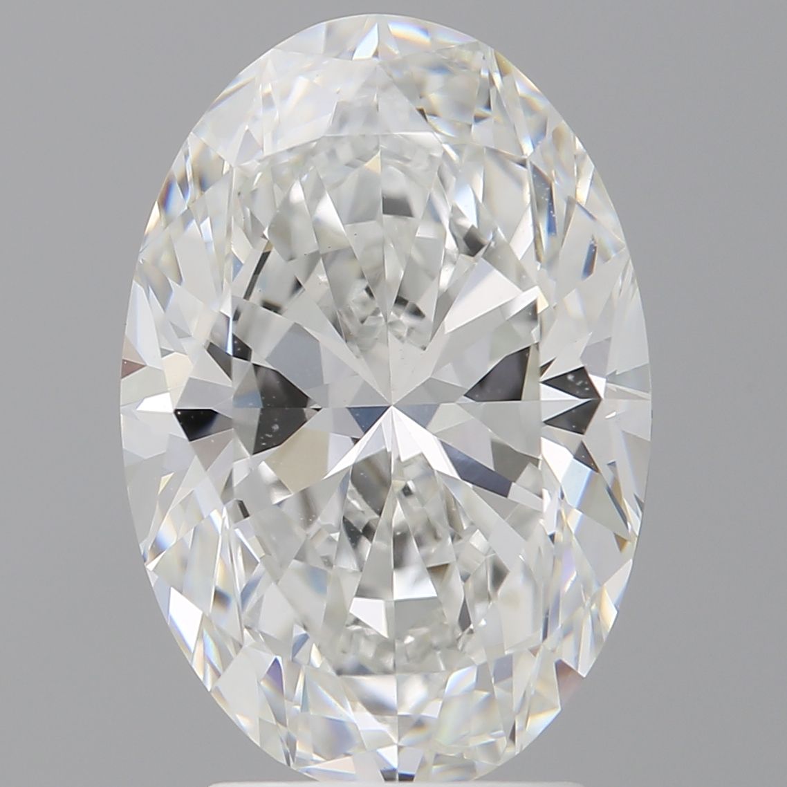 3.56 ct. oval Lab Grown Diamond front image
