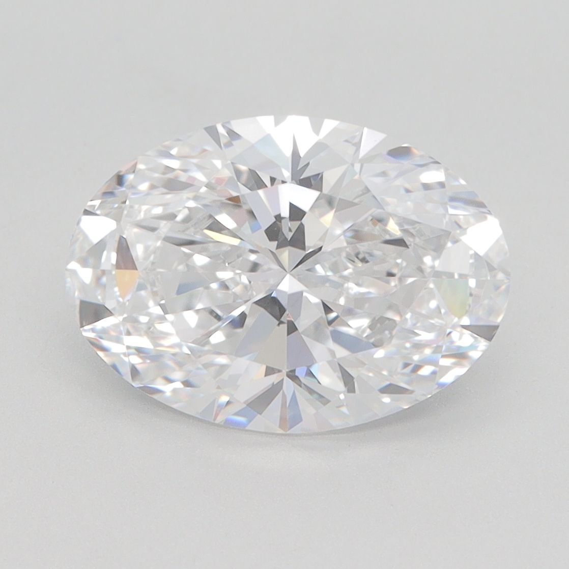 3.07 ct. oval Lab Grown Diamond front image