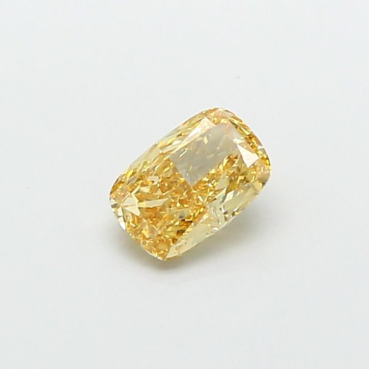 1.0 CT Fancy Yellow CUSHION MODIFIED